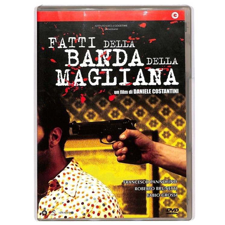 DVD Fatti Della Banda Della Magliana di Daniele Costantini ITA usato B16