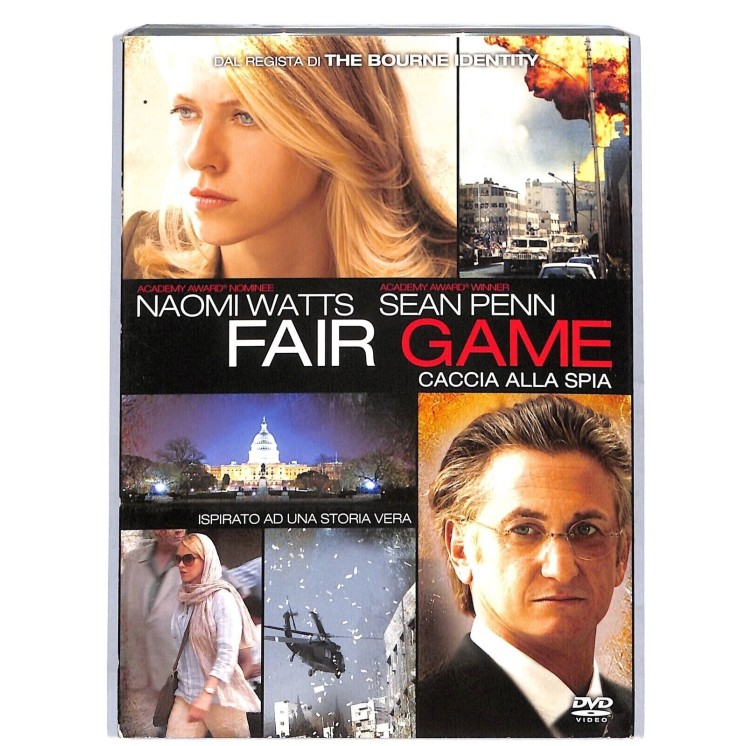 DVD Fair Game Caccia alla spia SLIPCASE con Sean Penn ITA usato B16