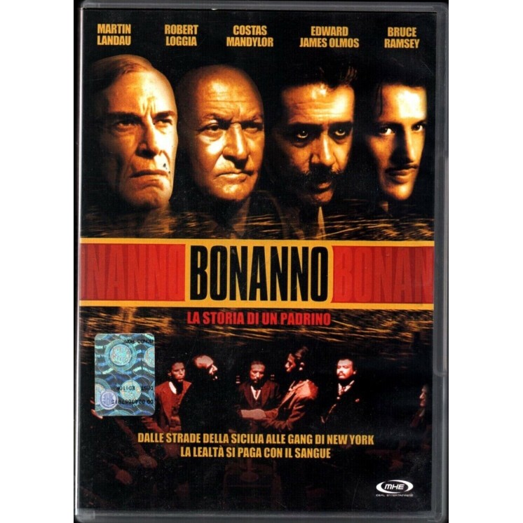 DVD Bonanno La Storia di un Padrino con Martin Landau ITA usato B16