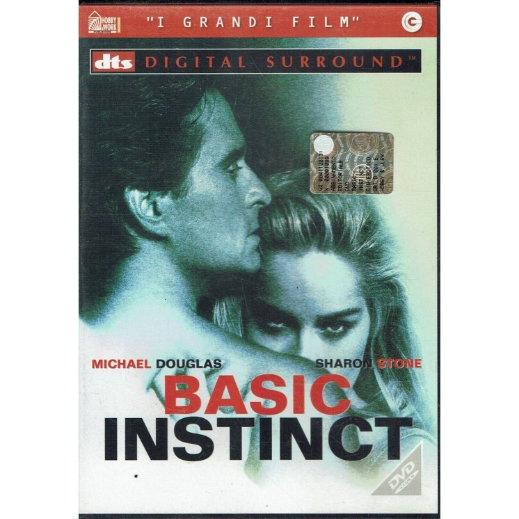 DVD Basic Instinct con Michael Douglas e Sharon Stone ITA usato editoriale B16