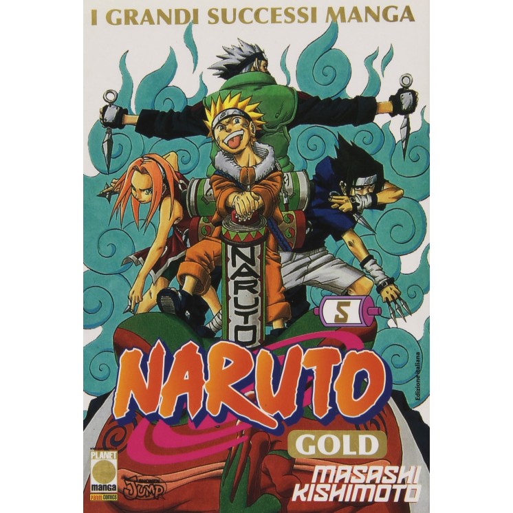 Naruto Gold Deluxe n.  5 di Masashi Kishimoto ed. Panini Comics