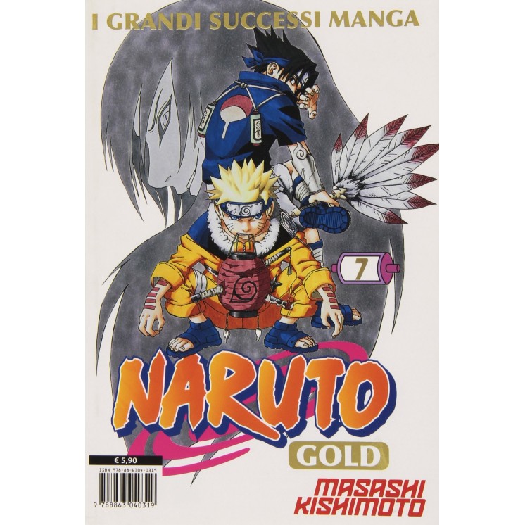 Naruto Gold Deluxe n.  7 di Masashi Kishimoto ed. Panini Comics