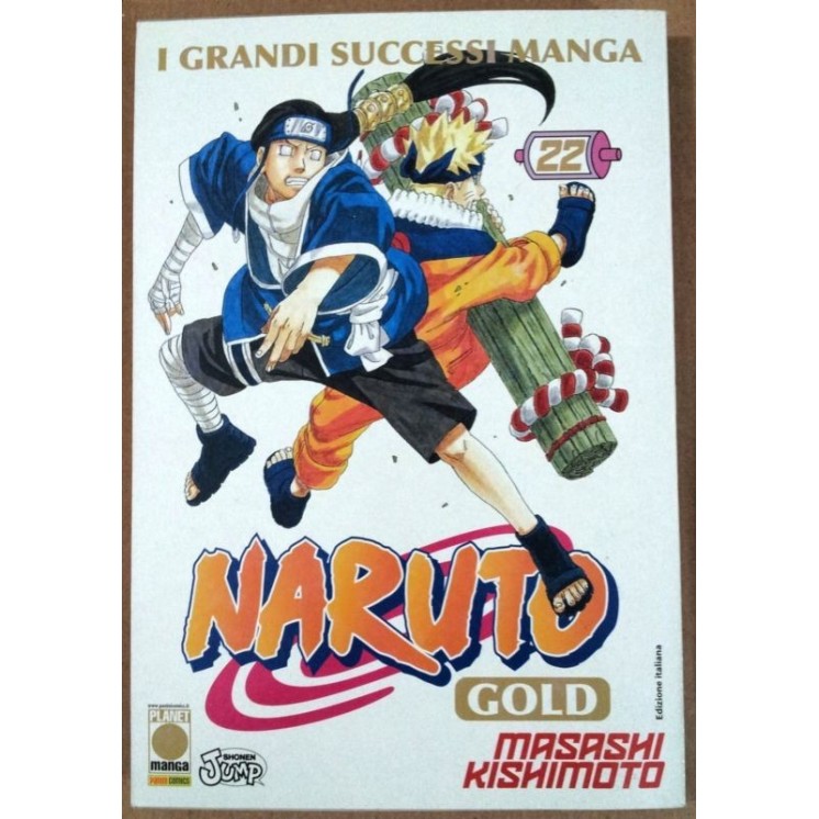Naruto Gold n. 22 di Masashi Kishimoto ed. Panini