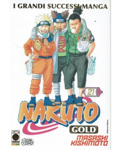 Naruto Gold Deluxe n. 21 di Masashi Kishimoto NUOVO ed. Panini Comics