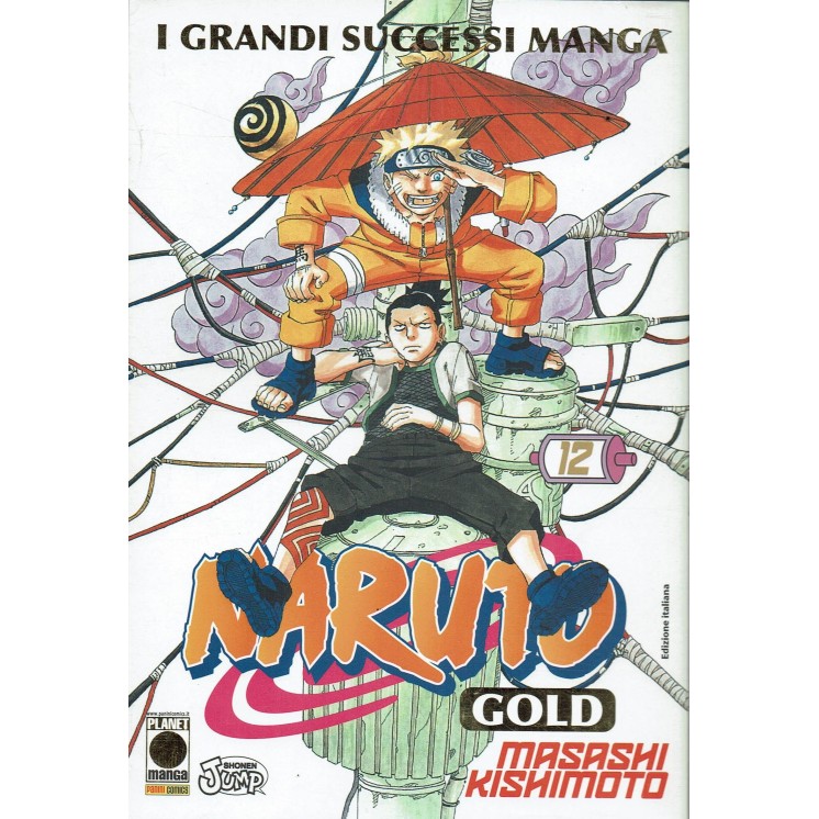 Naruto Gold Deluxe n. 12 di Masashi Kishimoto NUOVO ed. Panini Comics