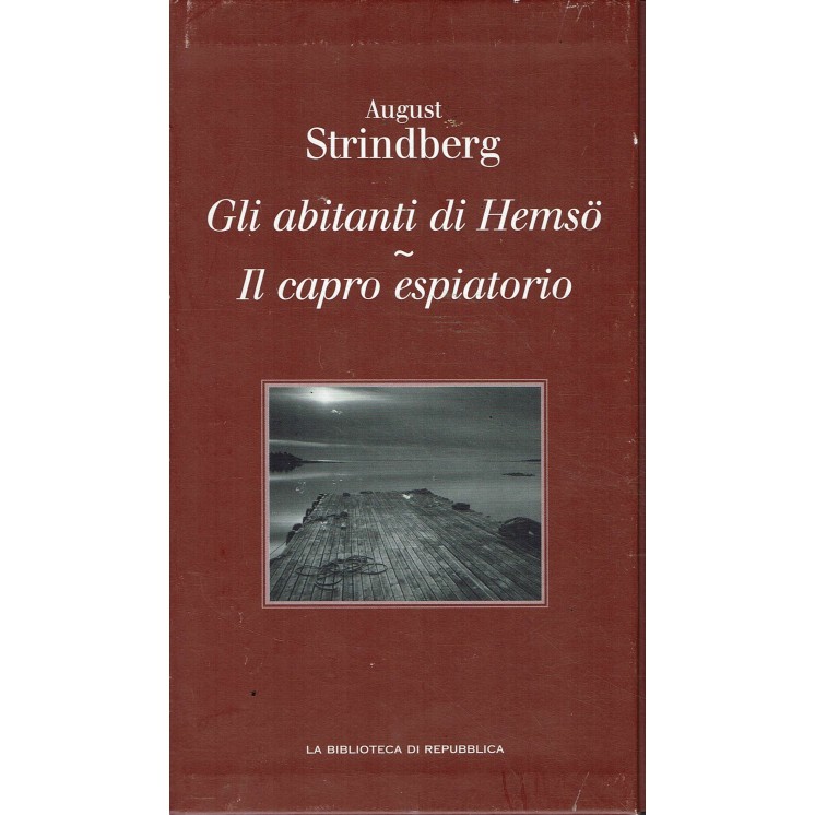 August Strindberg : gli abitanti di Hems COFANETTO ed. Biblioteca Repubblica A51