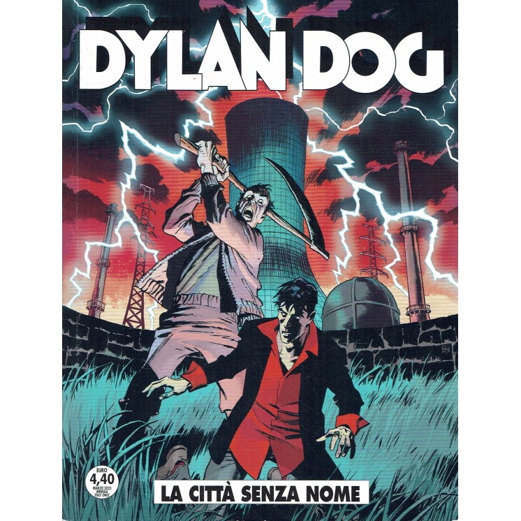 Dylan Dog n.438 la città senza nome di Contu USATO ed. Bonelli
