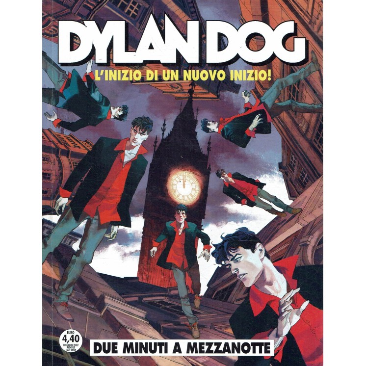 Dylan Dog n.435 due minuti a mezzanotte di Baraldi USATO ed. Bonelli
