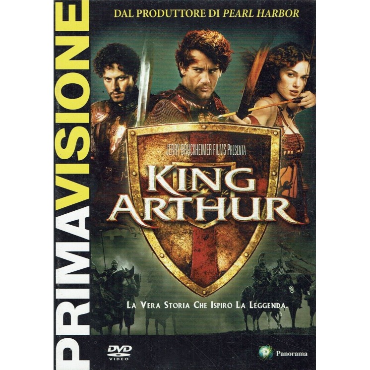 DVD KING ARTHUR con clive Owen editoriale PANORAMA usato ITA B37