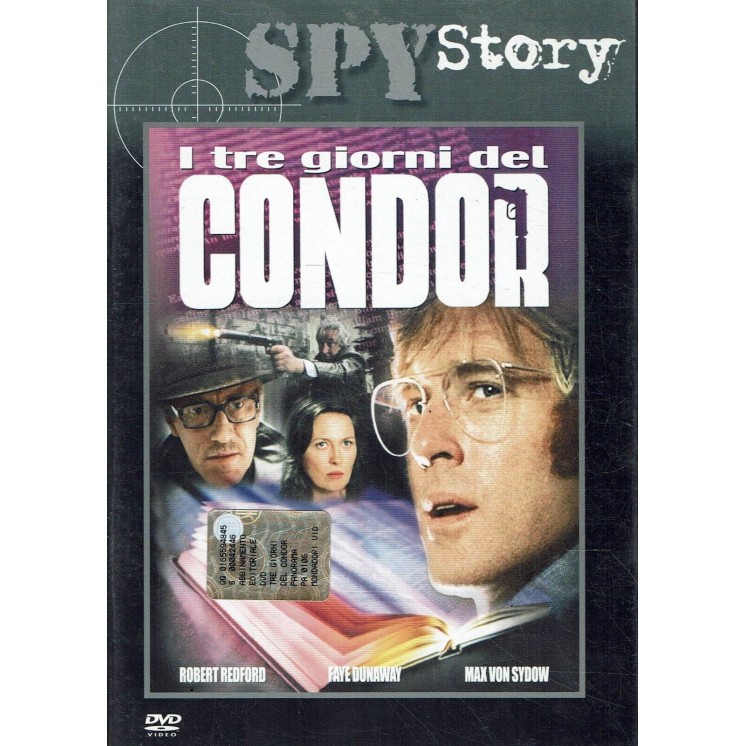 DVD i tre giorni del Condor con Robert Redford serie Spy Story ITA usato B37