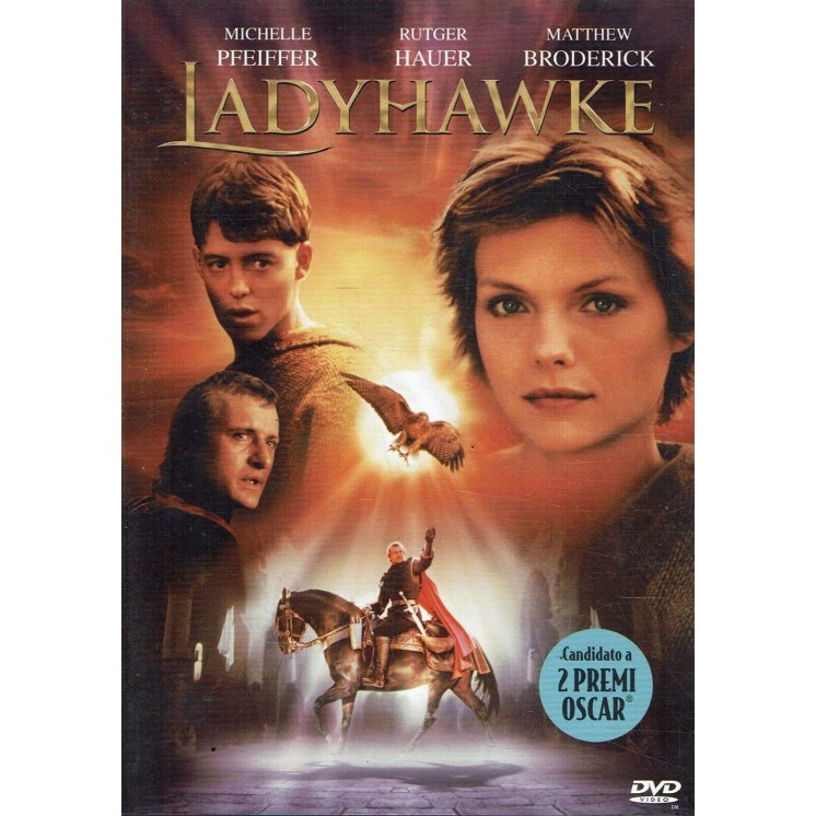 DVD Ladyhawke con Michelle Pfeiffer ITA usato ed. 20th Century Fox B11