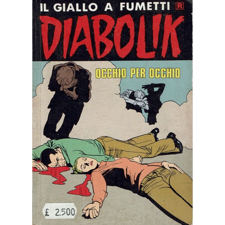 Diabolik R costa bianca n. 403 occhio per occhio ed. Astorina