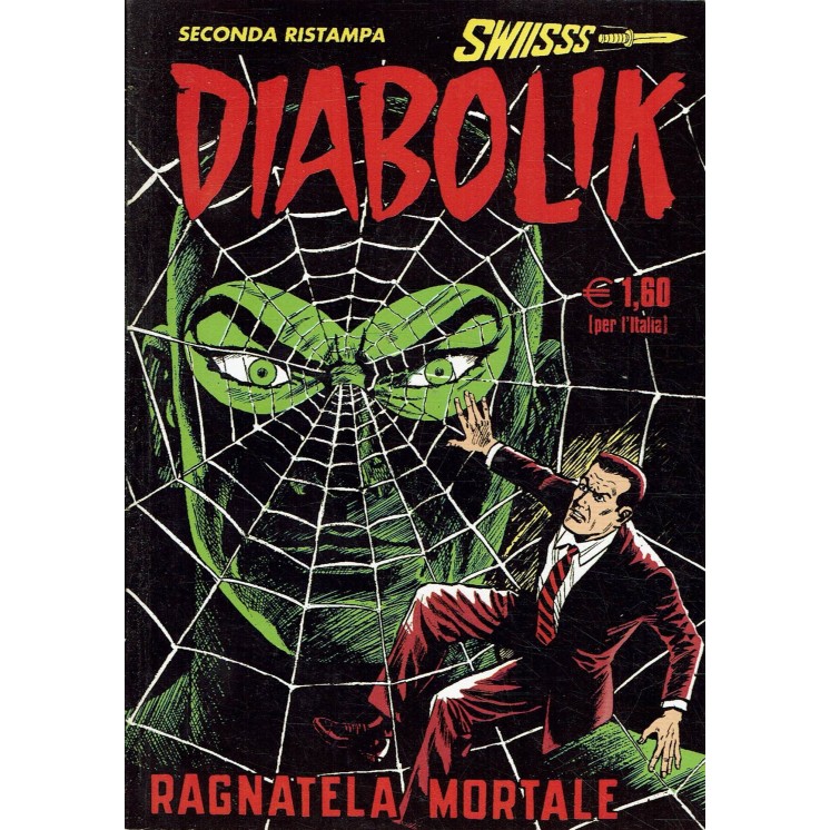 Diabolik Swiisss  102 ragnatela mortale ed. Astorina