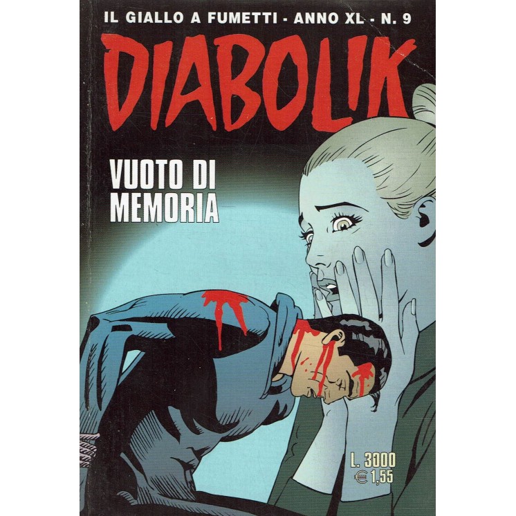 Diabolik Anno XL n. 9 vuoto di memoria ed. Astorina