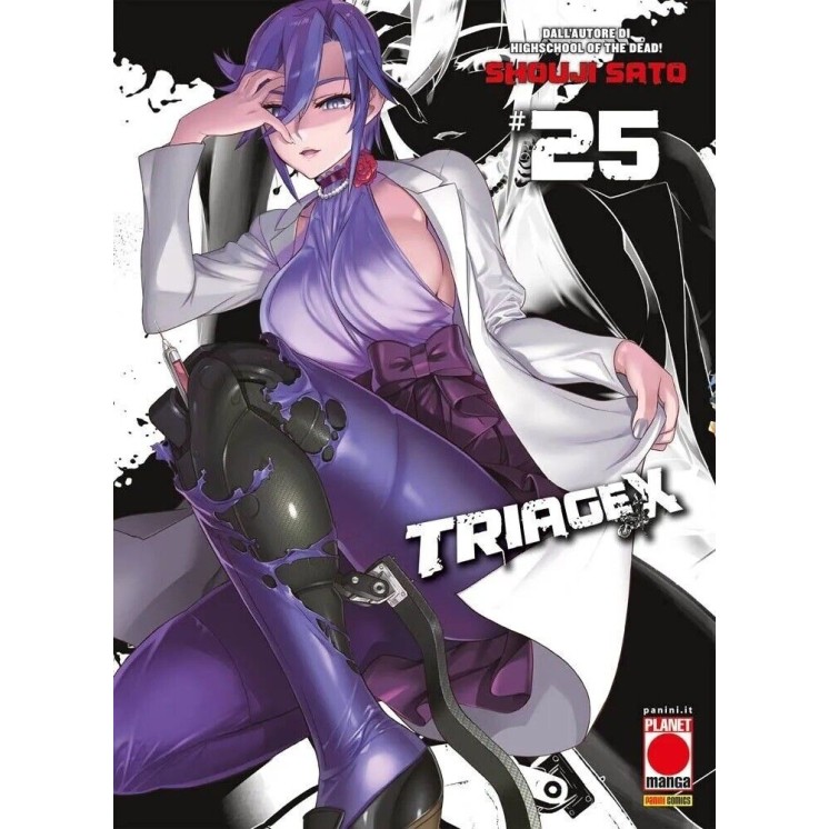 Triage X 25 di Shouji Sato NUOVO ed. Panini Comics