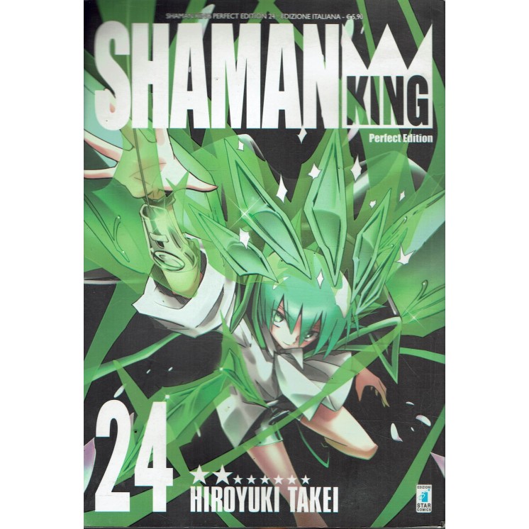 Shaman King 24  di H. Takei PERFECT EDITION ed. Star Comics