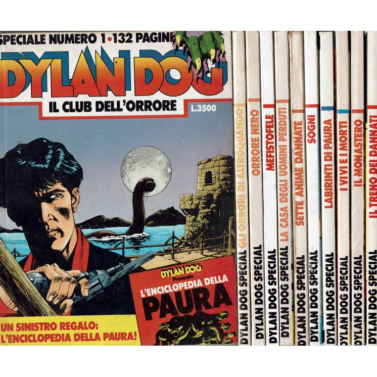 Dylan Dog SPECIALE 1/38 COMPLETA allegati ed. Bonelli FU39