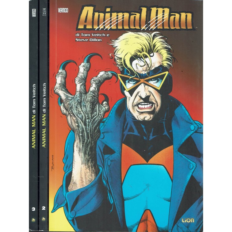 Animal Man 1/3 ciclo Veitch COMPLETO ed. Lion NUOVO SU15
