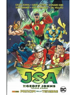 JSA 5 principi delle tenebre di Geoff Johns ed. Panini CARTONATO FU34