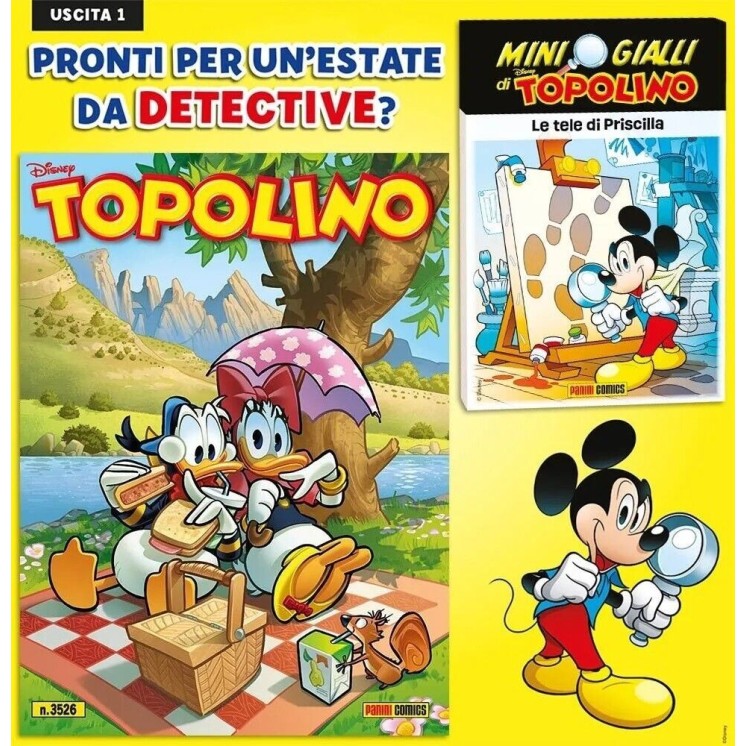Topolino 3526 GADGET Mini Gialli Topolino  1 NUOVO ed. Panini FU33
