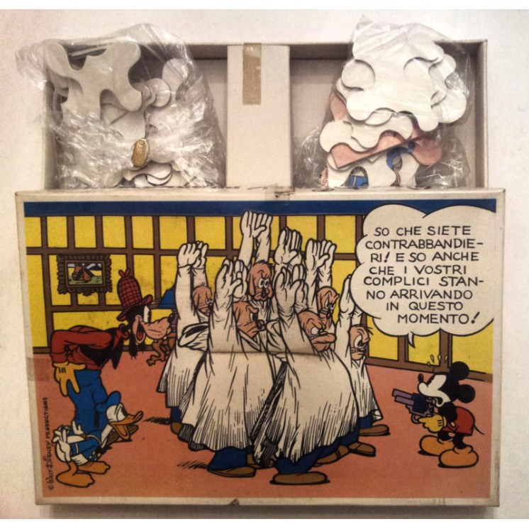 Walt Disney's Topolino * PUZZLE - VINTAGE ANNI '80 * Multi Print Ar...
