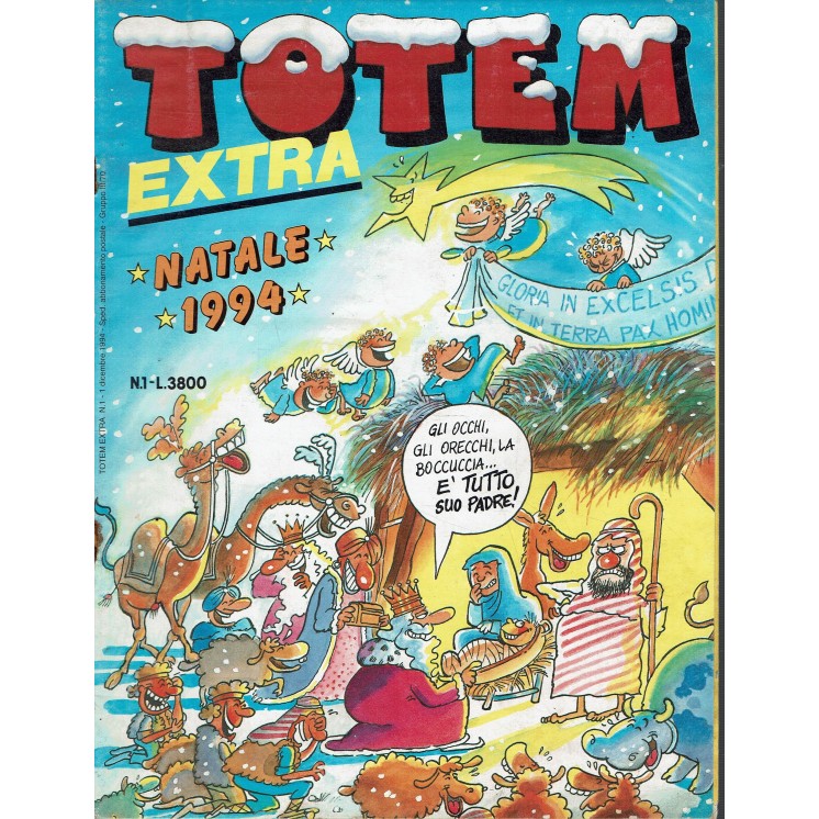 Totem Comic Extra  1 Natale 1994 ed. Nuova Frontiera FU05