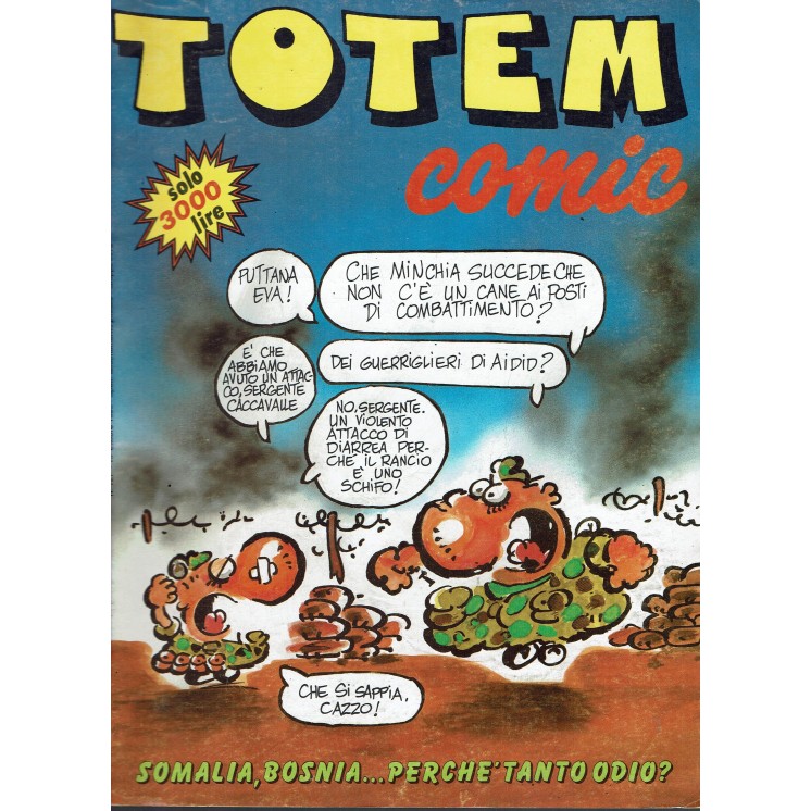 Totem Comic 127 Somalia, Bosnia ed. Nuova Frontiera FU05