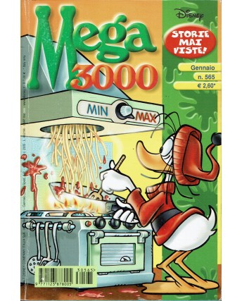 Mega 3000  565 solo storie mai viste ed. Walt Disney BO1