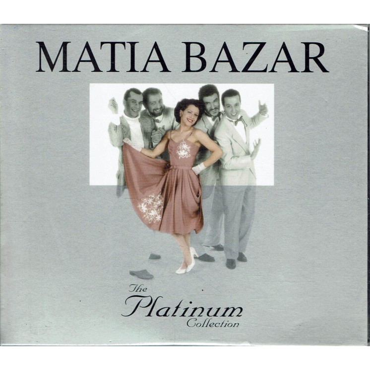 CD Matia Bazar  The Platinum Collection 3CD 48 tracks usato B48