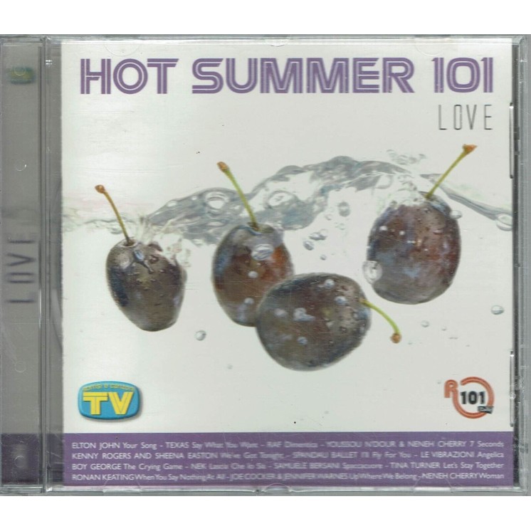 CD Hot Summer 101 Love Vol. 4 EDITORIALE Tv Sorrisi usato B48