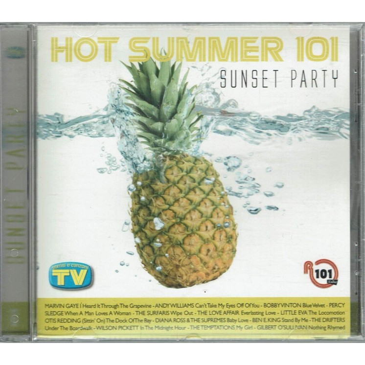 CD HOT SUMMER 101 SUNSET PARTY volume 6 editoriale usato Tv Sorrisi B27