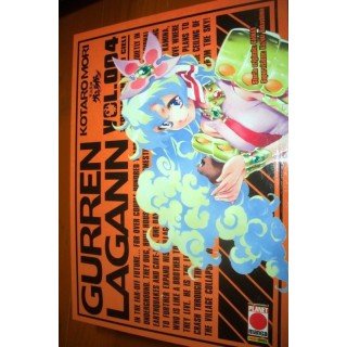 Gurren Lagann n. 4 di Kotaro Mori, GAINAX Kazuki Nakashima 1a ed Planet Manga