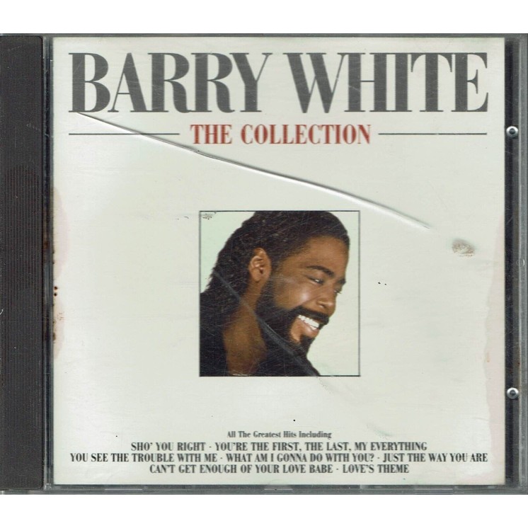 CD Barry White THE COLLECTION 16 tracks usato B33