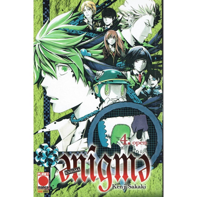 Enigma n.4 di Sakaki ed. Planet Manga