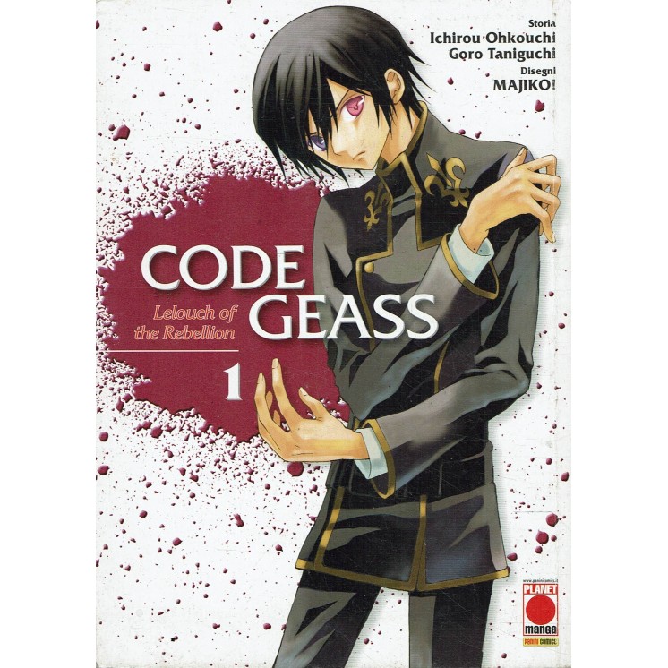 Code Geass: Lelouch of Rebellion n. 1 di Takuma ed. Panini