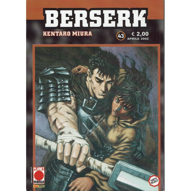 Berserk n. 43 di Kentaro Miura ed. Panini