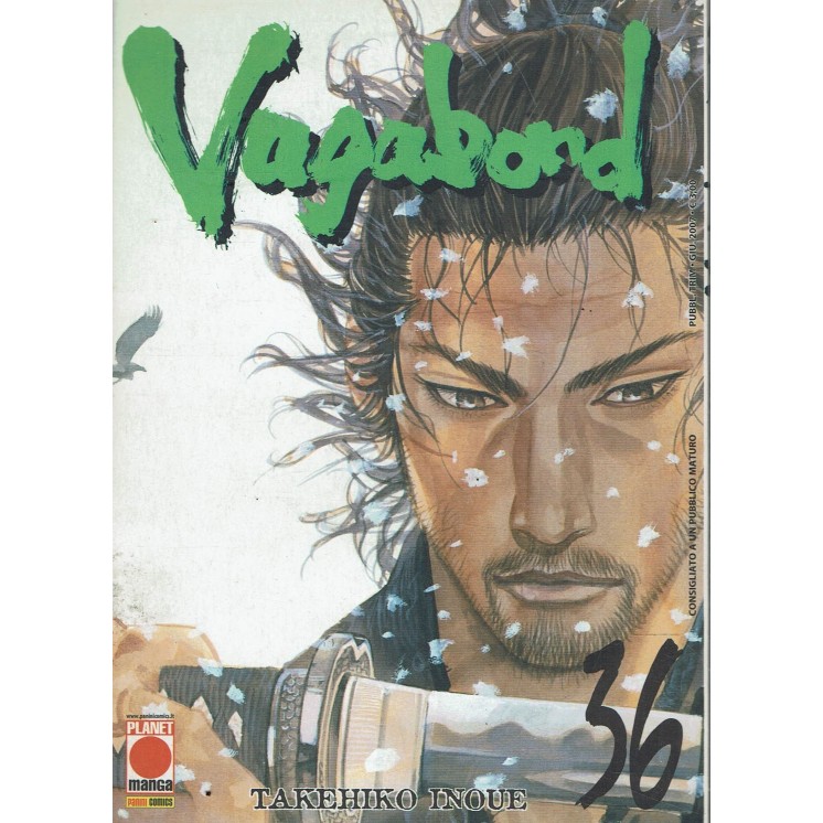 Vagabond n. 36 di Takehiko Inoue Prima ed. Panini