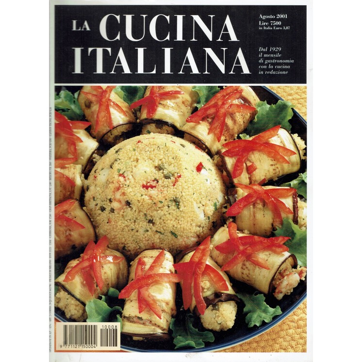La cucina italiana 08  ago 2001 ed. Quadratum FF14