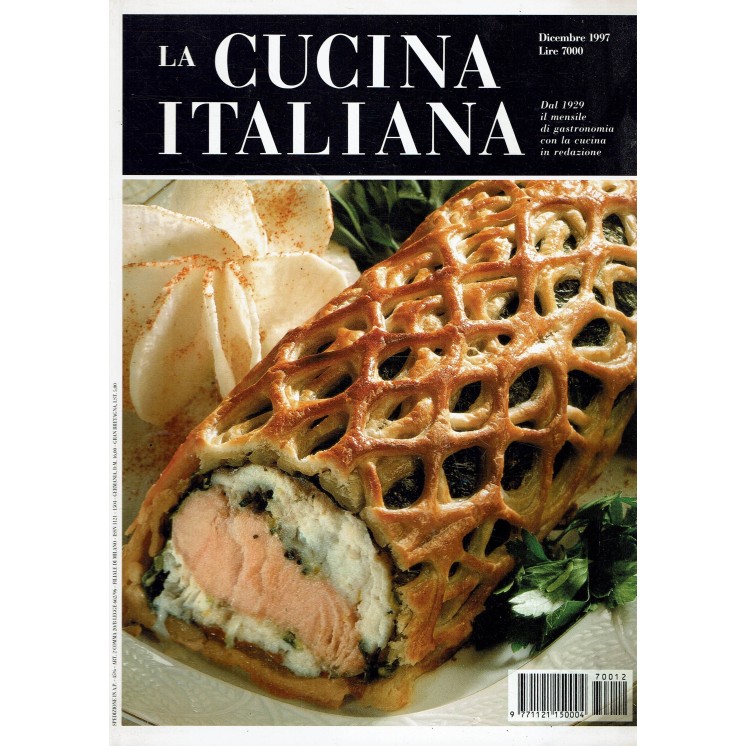 La cucina italiana 12 dic 1997 ed. Quadratum FF02