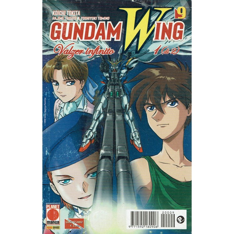 Gundam Wing  9 valzer infinito 1di2 di K. Tochita ed. Panini
