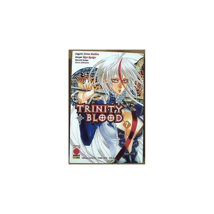 Trinity Blood n. 7 di Sunao Yoshida Kiyo Kyujyo ed. Panini