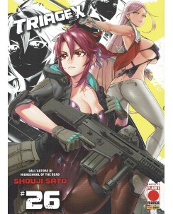 Triage X 26 di Shouji Sato NUOVO ed. Panini Comics