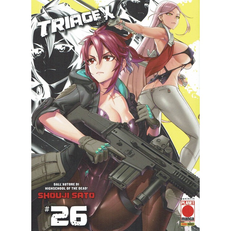 Triage X 26 di Shouji Sato NUOVO ed. Panini Comics