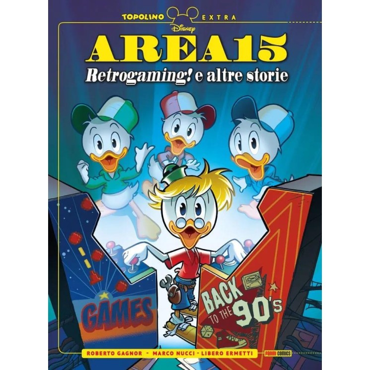 Topolino Extra  17 Area15 Retrogaming NUOVO ed Panini Disney FU15