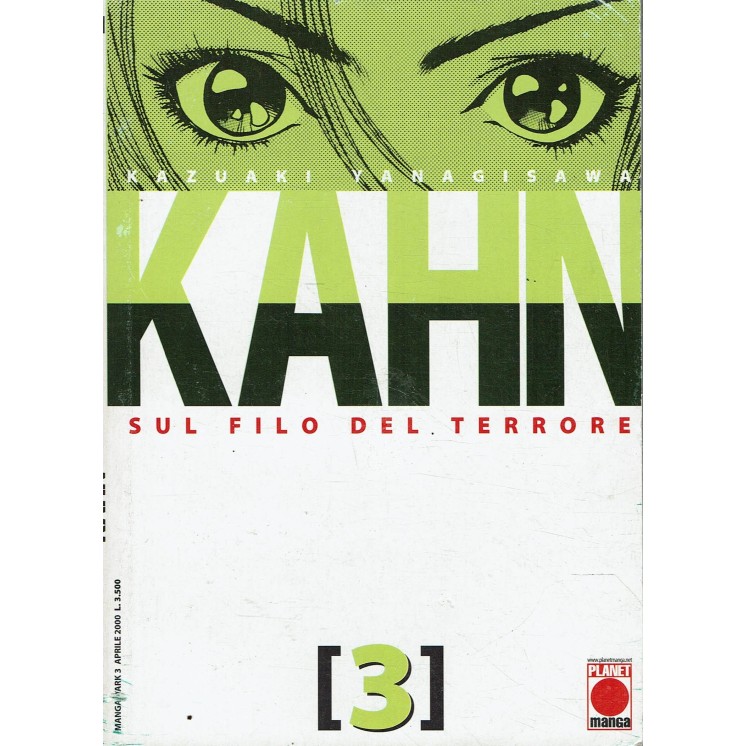 Kahn n. 3 di Kazuaki Yanagisawa Ed. Panini Comics