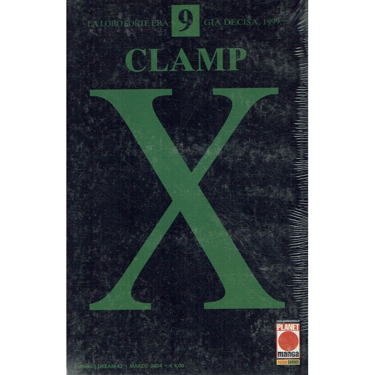 X  n. 9 di CLAMP ed. Panini