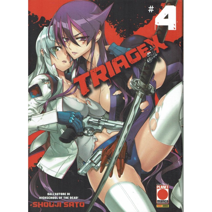 Triage X  4 di Shouji Sato ed. Panini