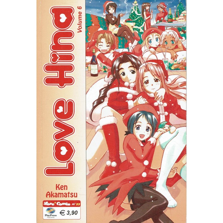 Love Hina n. 6 di Ken Akamatsu ed. Play Press