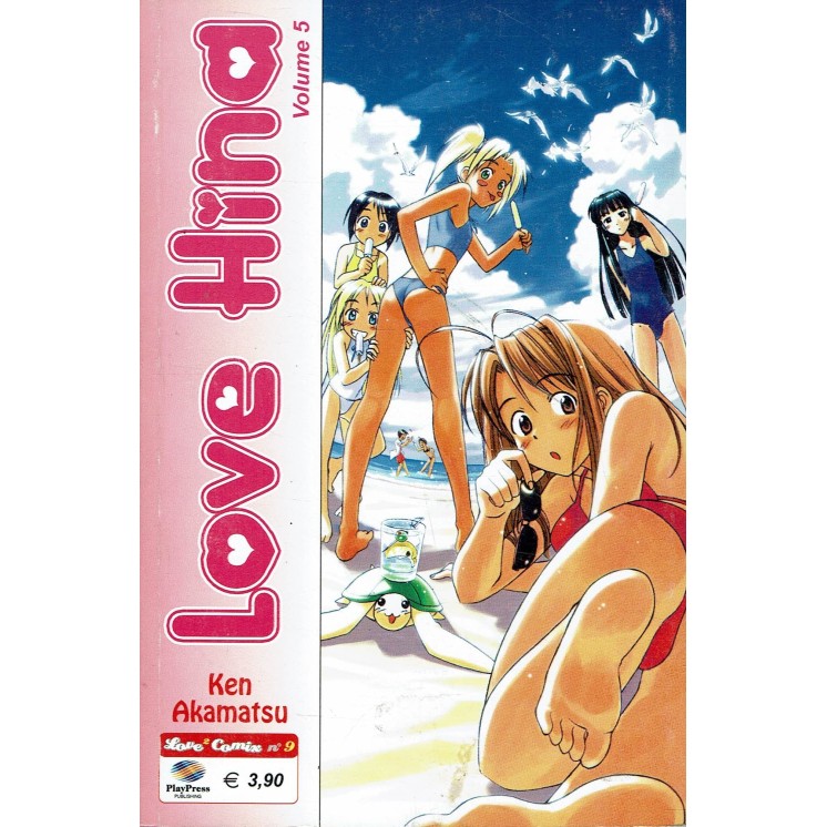 Love Hina n. 5 di Ken Akamatsu ed. Play Press