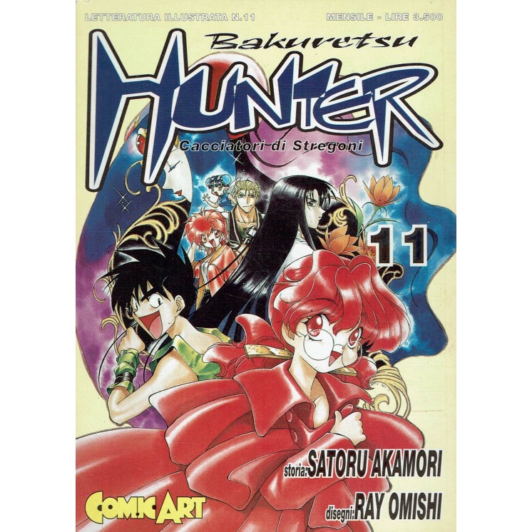 Bakuretsu hunter n. 11 di S. Akamori ed. Comic art